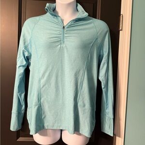 C9 by Champion Light Blue Quarter-Zip Running Pullover